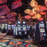 staying at a hotel-casino